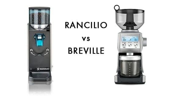 breville smart grinder vs Rancilio Rocky grinder