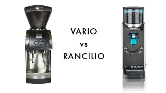 vario coffee grinder vs rancilio coffee grinder