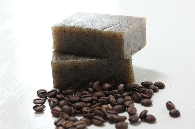 soap made from coffee