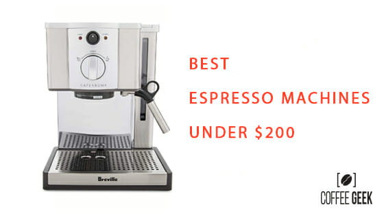 Best espresso machines under $200