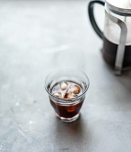 Cold brew with French press
