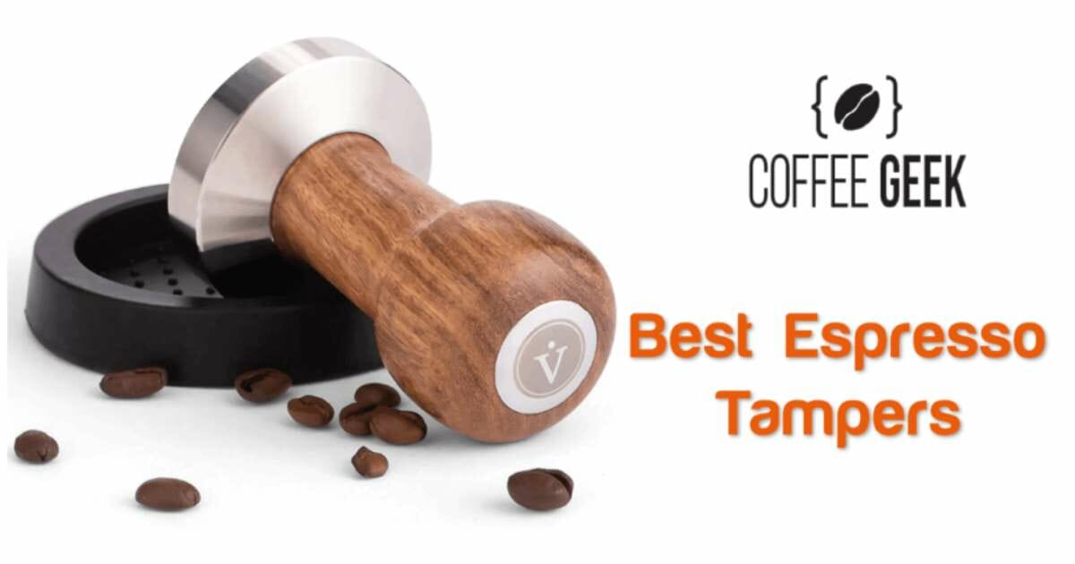 Ranber 53mm Constant Pressure Calibrated Coffee Espresso Tamper Barista Espresso Flat Base Coffee Bean Press Tamper Black