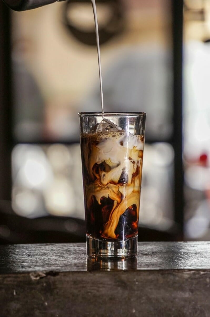 A cup Cold Brewed coffee 