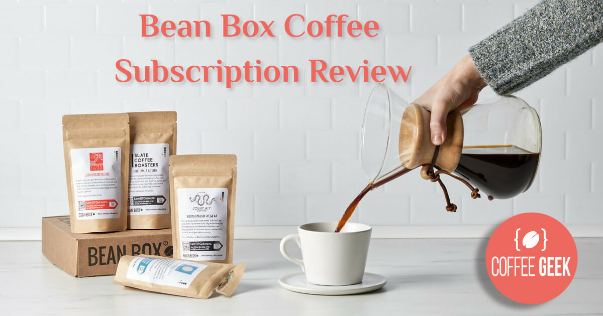 Bean Box Coffee Subscription Review