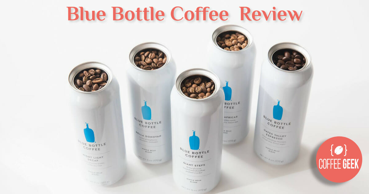 And now for some good news: Today - Blue Bottle Coffee