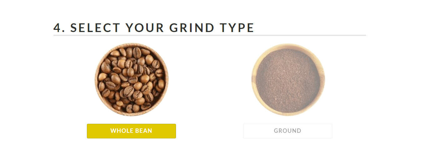 Atlas Coffee Club SELECT YOUR GRIND TYPE