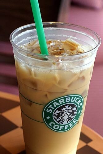  Vietnamese iced coffee from Starbucks
