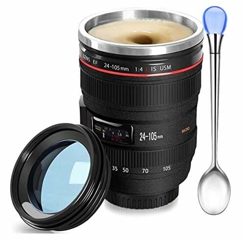 Chasing Y Camera Lens Coffee Mug,Camera Lens Mug