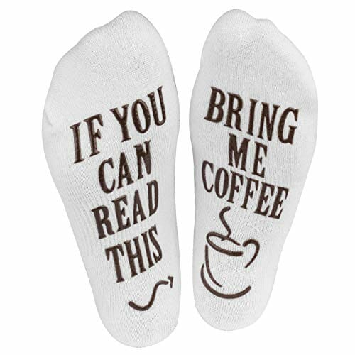 Haute Soiree - Women's Novelty Socks - “If You Can Read This, Bring Me Some” - One Size Fits All