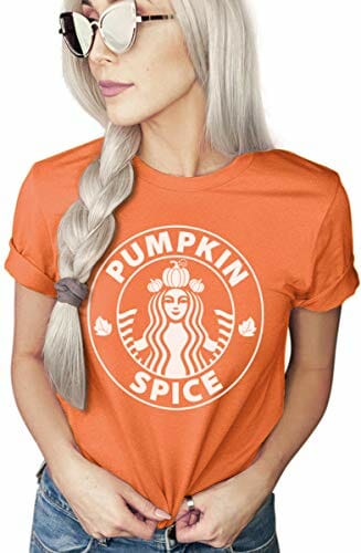 Pumpkin Spice T-Shirt | Cute Fall Halloween Thanksgiving Tee | Unisex Sizing