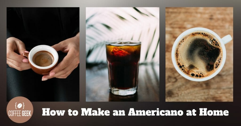 How to Make an Americano at Home