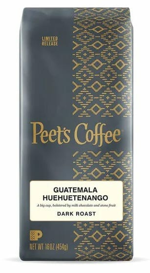 Peet's Coffee, guatemala huehuetenango Dark Roast - 16 OZ