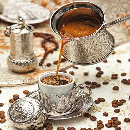 Turkish Coffee Maker 100% Bpa Free For Perfect Cup Of Turkish Greek Coffee