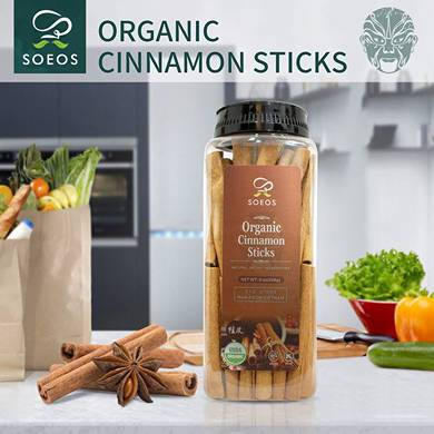 Soeos Organic Cinnamon Sticks 