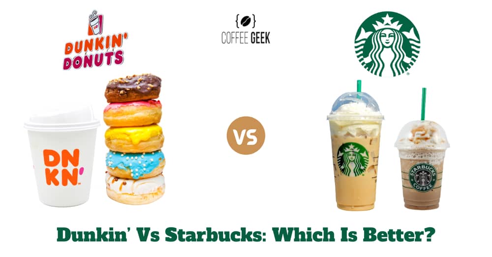 Dunkin' vs Starbucks