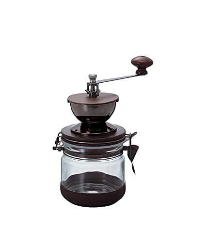 Hario Ceramic Canister Coffee Grinder, Wood