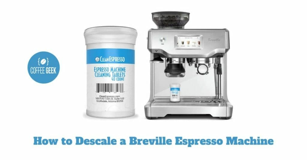 How to Descale a breville espresso Machine
