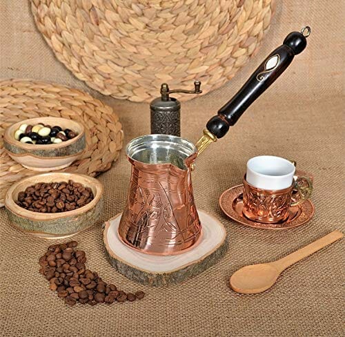 grind Turkish coffee beans