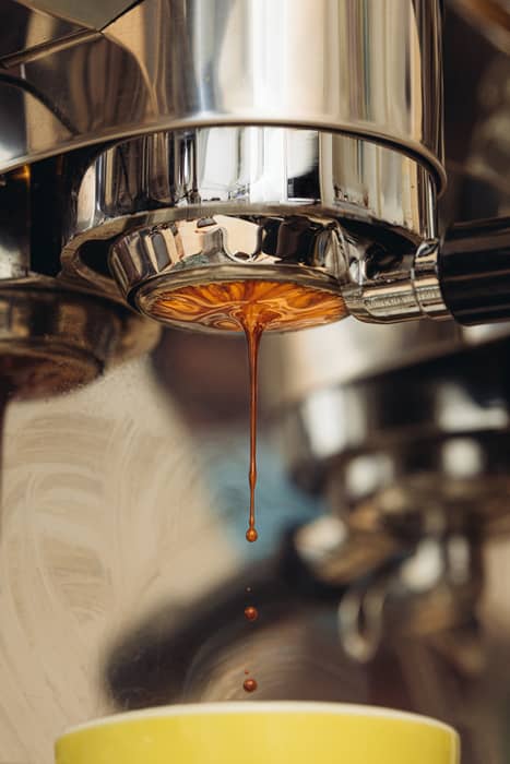 making regular drip coffee and espresso
