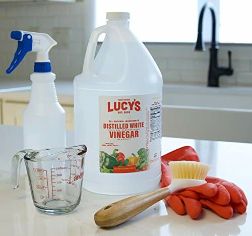 Lucy's Family Owned - Natural Distilled White Vinegar, 1 Gallon 128oz.