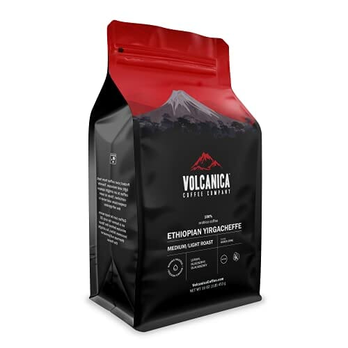 Volcanica Coffee Ethiopian Yirgacheffe Medium/Light Roast