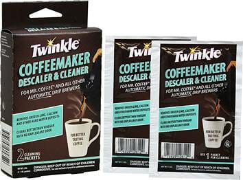 Twinkle Coffeemaker Cleaner & Descaler - Compatible with Mr. Coffee & All Automatic Drip Units