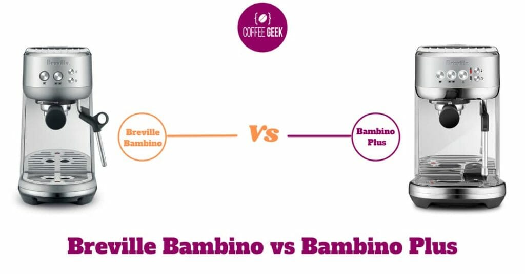 Breville Bambino vs Bambino Plus