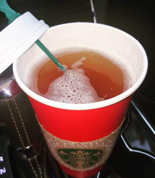  Starbucks Steamed Apple Juice @carlarox12