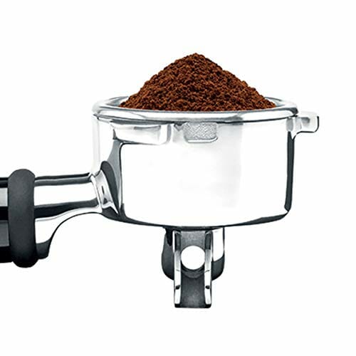 Espresso machines don't typically use filters, so all of the extracted coffee compounds end up in the final cup