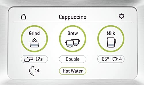  It simplifies the entire process into 3 simple steps - Grind, Brew, and Milk. 