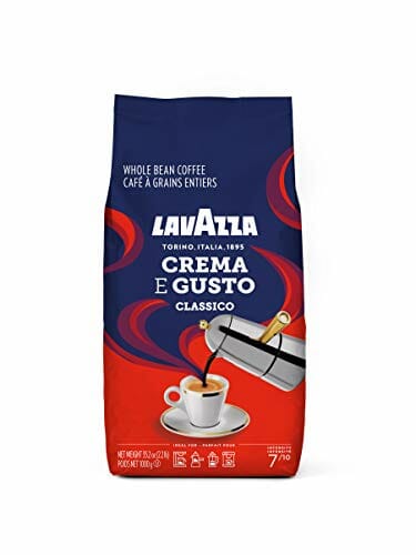 Lavazza Crema E Gusto Whole Bean Coffee Dark Roast