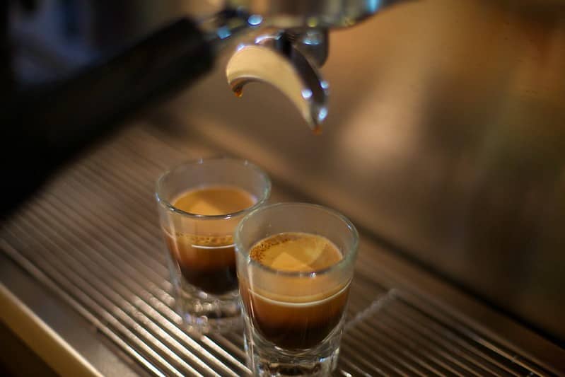 2 shots of Blonde espresso