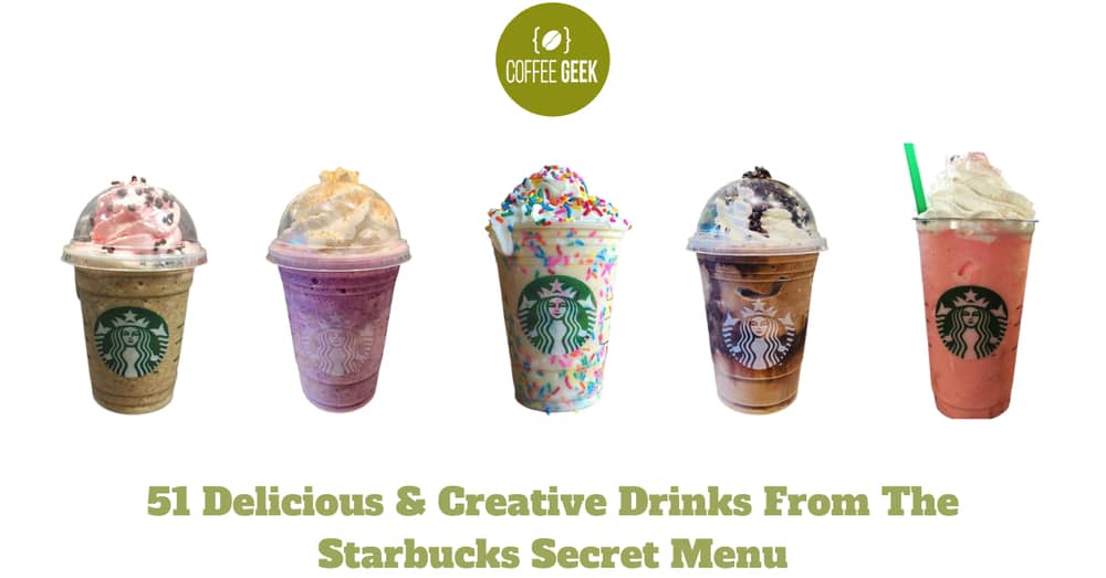 51 Delicious and Creative Drinks from the Starbucks Secret Menu