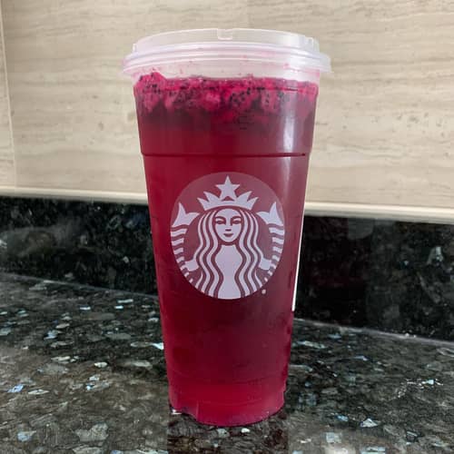  A Trenta Starbucks cup 