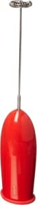 Bodum Schiuma Battery Operated Milk Frother, 8.5 Inches, Red