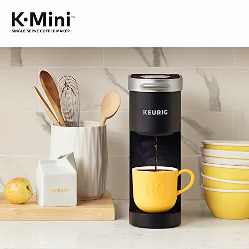 Since it uses the standard K-Cups, Keurig k Mini makes the same extraordinary coffee that you get from its larger models.