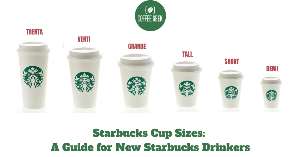 Starbucks Cup Sizes: A Guide for New Starbucks Drinkers