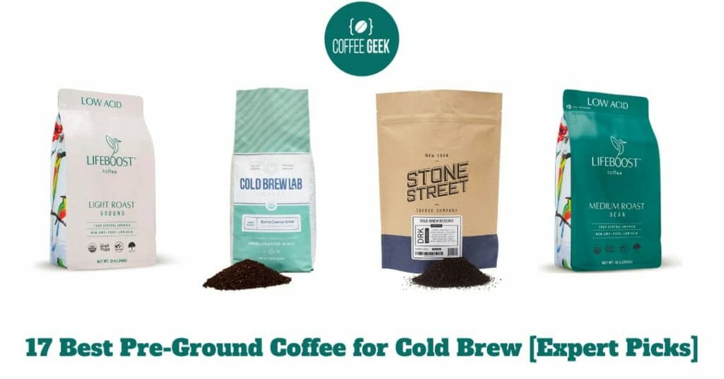 Best Pre-Ground Coffee for Cold Brew