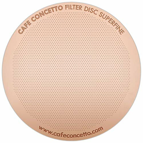 CAFE CONCETTO Filter for use in AeroPress Coffee Makers (Superfine)