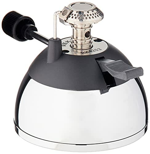 Some siphon brewers come with an alcohol burner so you don't have to search for another heat source when brewing coffee.