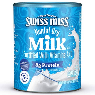 Cold foam is made with nonfat milk