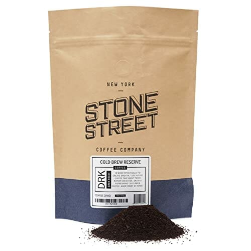 Stone Street Cold Brew Coffee, Strong & Smooth Blend, Low Acid, 100% Arabica