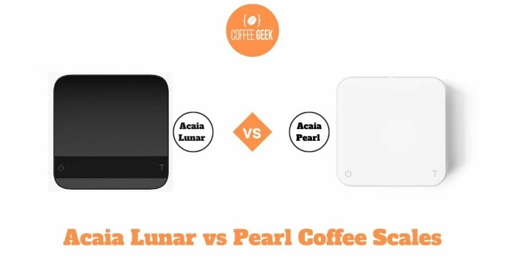 Acaia Lunar vs Pearl Coffee Scales