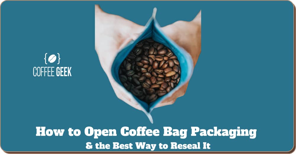 How to Open Coffee Bag