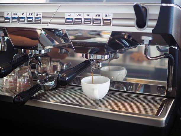 Super-automatic machines make you a perfect cup of coffee. 