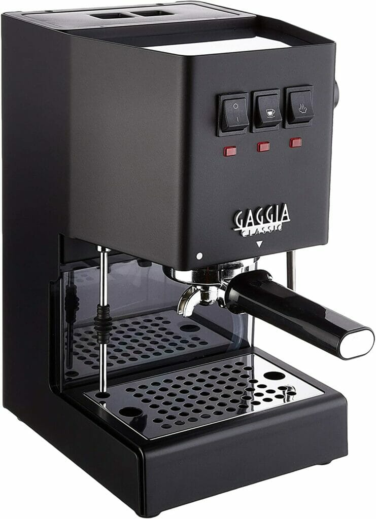 Gaggia Classic Pro is a  semi-automatic machine known for its durability and good performance. 
