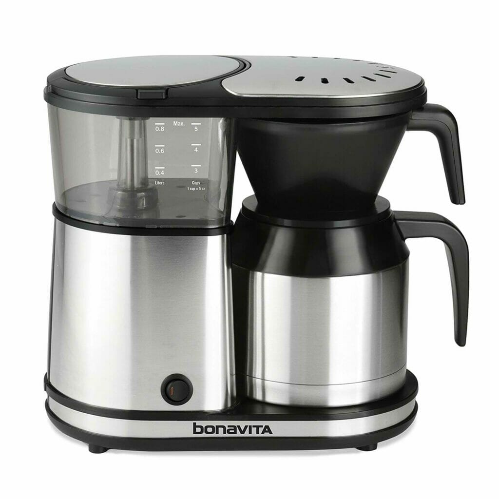 Bonavita 5 Cup Coffee Maker with Thermal Carafe One-Touch Pour Over Brewing