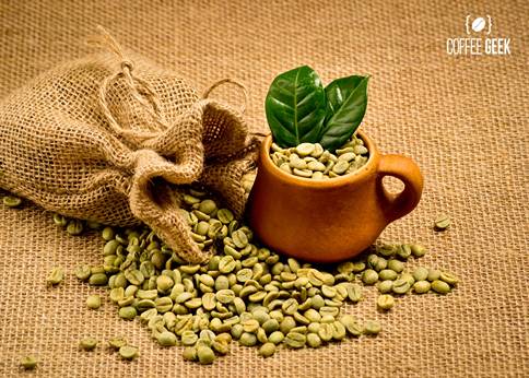  Green coffee beans