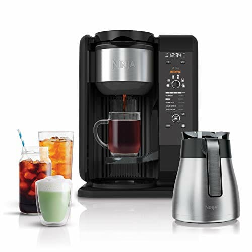 Ninja CP307 Hot and Cold Brewed System, Auto-iQ Tea and Coffee Maker 