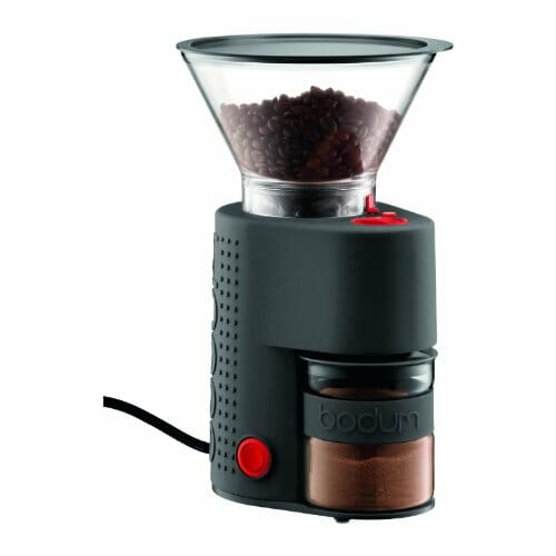 Bodum Bistro Burr Coffee Grinder, 1 EA, Black